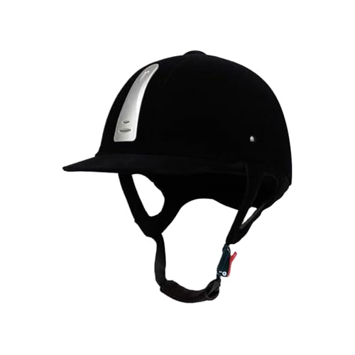 Reithelm Samt | Bequeme Verstellbare Reithut-Sporthelme | Für Wettkampfsport, Radsport, Damen, Herren, Teenager, Familie, Freunde