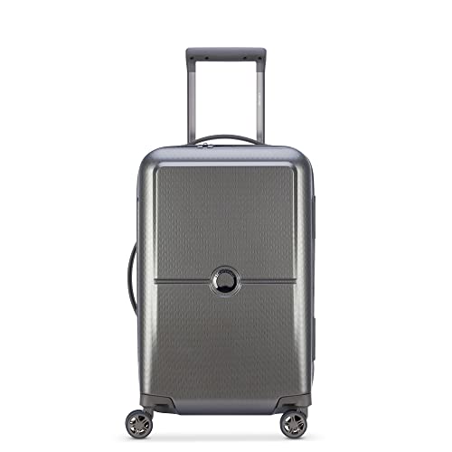 DELSEY Paris - TURENNE - Hartschalenkoffer - 55 x 35 x 25 cm - 38 Liter - S - Silber