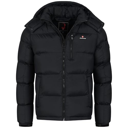 Höhenhorn Eiskar Herren Winter Jacke Schwarz Gr. S