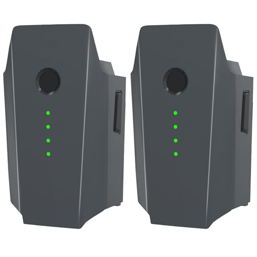 Homesuit 2 Stück Mavic Pro Akku, 11,4V 3830mAh Intelligent Flight Ersatzakku für DJI Mavic Pro Platinum, Alpine, White Drone (Nicht für Mavic 2 geeignet)