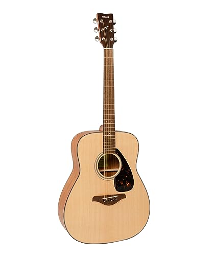 Yamaha FG800M matt natur - Akustische Westerngitarre mit authentischem Klang für Anfänger - 4-4 Gitarre aus Holz – Mit Voucher für 2 persönliche Online Lessons an der Yamaha Music School