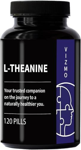 L-Theanin 200mg - 120 Vegane Kapseln für Konzentration, Entspannung und Stressabbau - Natürliches Nootropikum für Fokus und Schlafqualität - Hochdosiert, leicht verdaulich, GMO-frei, Laborgeprüft
