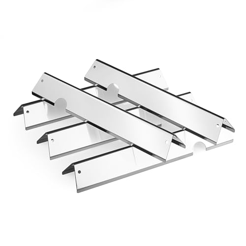 66032 Edelstahl Flavorizer Bars für Weber Genesis II/LX 300, Aromaschienen für Weber Genesis GS4 II LX E/S-340 E-310 E-315 E-335 E-330 S-335 Grills, 43.5cm Heizplatten Ersatz für Weber 66032/66795