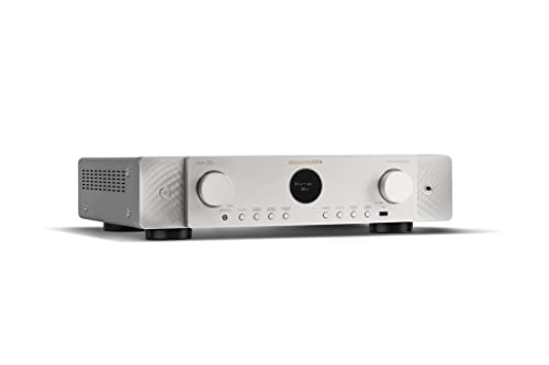 Marantz Cinema 70s 7.2-Kanal AV Receiver, HiFi Verstärker, Alexa kompatibel, 6 HDMI Eingänge und 1 Ausgang, 8K-Video, Bluetooth, WLAN, Musikstreaming, Dolby Atmos, AirPlay 2, HEOS Multiroom, Silber