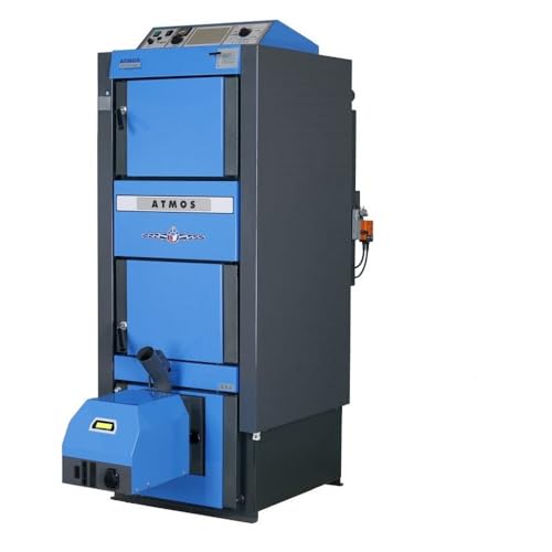ATMOS Kombikessel DC25GSP Set - 3,0 m + Pelletbrenner A25 förderfähig