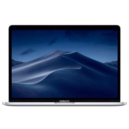 Apple MacBook Pro, 2018 Mit Intel Core i7 & Touch Bar (15-Zoll, 16GB RAM, 256GB Speicher SSD) (QWERTZ Deutsch) Silber (Generalüberholt)