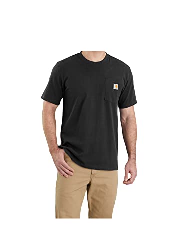 Carhartt Workwear Pocket T-Shirt Black, Schwarz, L