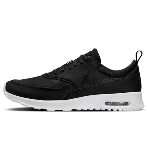 Nike Air Max Damen Schuhe Thea Premium Black/Anthracite/White/Black, Schwarz/Schwarz-Anthrazit-Weiß, 40 EU