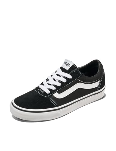 Vans Damen Ward Sneaker Ward Trainers, (SUEDE/CANVAS) BLACK/WHITE, 40.5 EU
