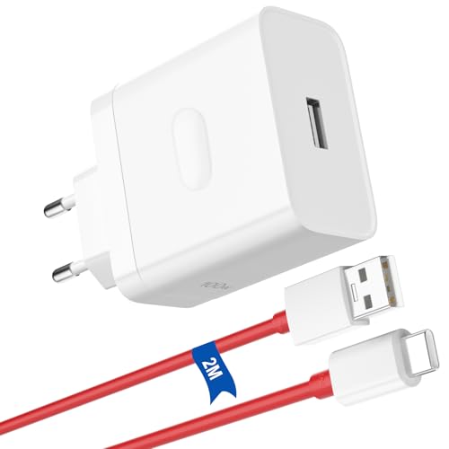 100W USB Ladegerät für Oneplus SuperVooc Charge,USB Netzteil mit 10A USB C Ladekabel 2m Dashcharge Adapter für Oneplus 13 13R 13T 12 Nord 4 3 CE 4 3 Lite 2T 10 Pro Oppo Reno 13Pro 14F realme GT 7 12x