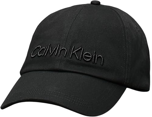 Calvin Klein Herren Cap Embroidery Basecap, Schwarz (Black), Einheitsgröße