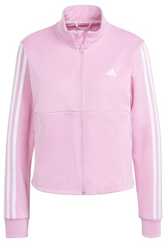 Adidas Damen AEROREADY Train Essentials 3-Stripes Track Jacket, Bliss pink, L
