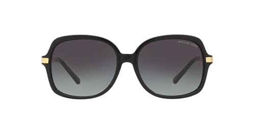 Michael Kors Damen Adrianna Ii 316011 57 Sonnenbrille, Schwarz (Black/Light Grey Gradient)