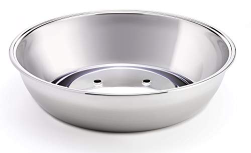 LotusGrill Ersatz Edelstahl-Innenschüssel XXL - Speziell entwickelt für den raucharmen Holzkohlegrill XXL/Tischgrill XXL