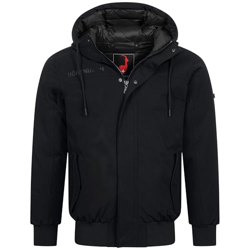 Höhenhorn Alpwall Herren Winter Jacke Gefüttert Schwarz Gr. M