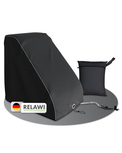 Universal Fahrradanhänger Abdeckung als Regenschutz und Sonnenschutz für Thule, Croozer Qeridoo,Hundeanhänger oder Kinderwagen -Perfektes Zubehör als Faltgarage und Regenverdeck