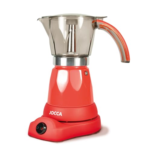 Jocca Elektrische Espressokanne mit 360° Basis, 6 Tassen Kapazität