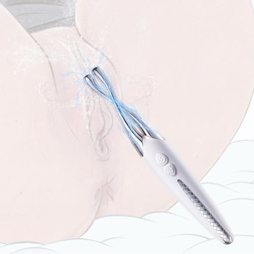 BDSM Elektro Shock Massagestab Hochfrequenz G-Punkt Vibratoren Klitoris Vibrator Mit 10 Vibrationsmodi & Elektroschock Elektrostimulation Foltergerät Klitorisstimulation für Sie Sexspielzeug für Frau