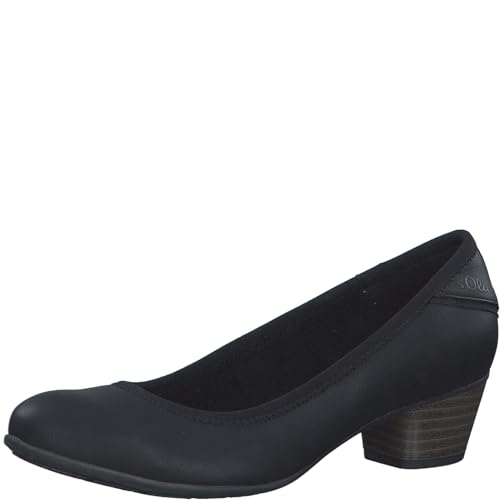 S.Oliver Damen 5-22301-41 Pumps, Schwarz, 41 EU