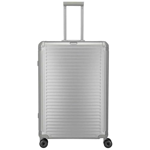 travelite Next 2.0/4 W Trolley L, Silber, Unisex, Erwachsene, Silber, LÄSSIG