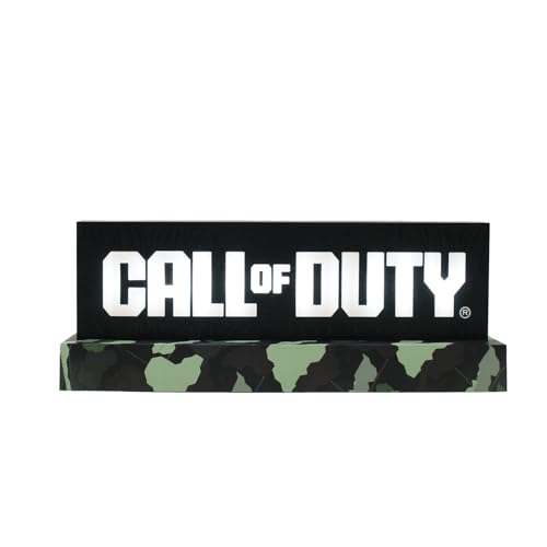 NEAMEDIA ICONS Call of Duty: Alpha the Official Light, Offizielle Lizenz, Led-Lampe Videospiel-Logo, Stimmungslicht Gaming Room