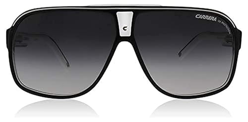 Carrera GRAND PRIX 2 BLACK WHITE/DARK GREY SHADED 64/9/130 Herrenbrillen Sonnenbrillen