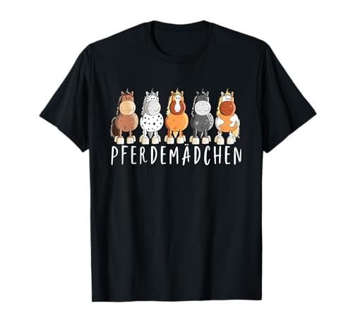Pferdemädchen Pferde Sprüche I Pferdemotiv Reiter Fun T-Shirt