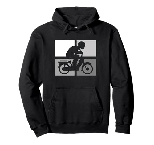 Mofa Mofaroller Moped Mofafahrer tshirt Mofa Pullover Hoodie