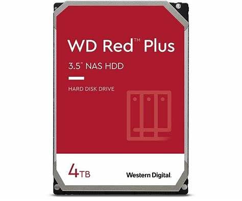 WD Red Plus 4TB NAS 3,5