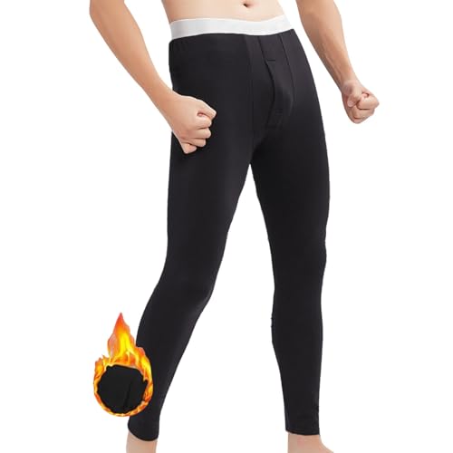 YCBMINGCAN Warehouse Deal Thermo Unter wäsche Herren Unterhosen Herren Lange Warm Thermohose Männer Thermounter wäsche Winter Skiunter wäsche Fleece Unter wäsche Hose Herren Thermo Unterhose