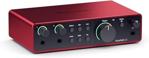 Focusrite Scarlett 2i2 4th Gen - Audio Interface