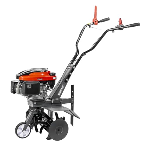 Dedra Motorhacke Garden 2,7 kW, Arbeitsbreite 60 cm, 4-Takt-Motor 4T, hohe Geschwindigkeit: 3000RPM, Arbeitsbreite von bis zu 60 cm, Messersätze aus gehärtetem, scharfem Stahl