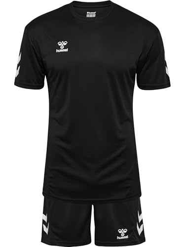 hummel Trikot Set Weiß schwarz, S Herren