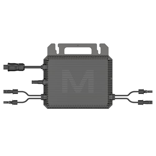 Marstek Saturn 800W Mikro-Wechselrichter 2MPPT, bis zu 540W pro PV Eingangsleistung, WiFi Integriert, Inverter drosselbar auf 600W, MST-MI0800G mit 5m AC Kabel, IP67 (0% VAT nur für Privatkunden)