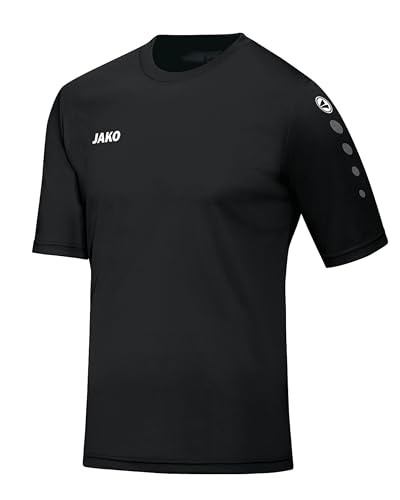 JAKO Herren Fußballtrikots Trikot Team KA, schwarz, M, 4233