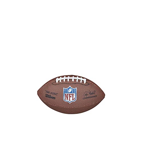 Wilson American Football NFL MINI Replica, Mischleder, Mini-Größe, Braun, WTF1631XBNFL