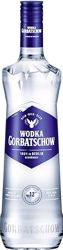 Gorbatschow Wodka (1 x 0,7 l) 37,5 Prozent vol. - Premium Vodka - Eiskalt, glasklar und absolut rein, milder Geschmack, als Cocktail, Longdrink oder Shot genießen | 700 ml (1er Pack)