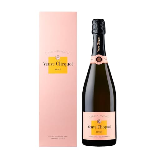 Veuve Clicquot Rosé Champagner in Geschenkverpackung, 0,75L