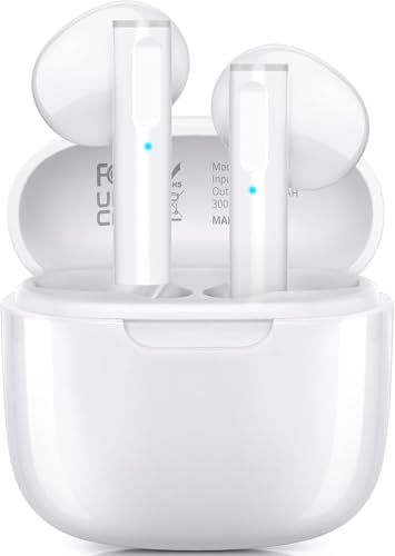 Ciciloud Bluetooth Kopfhörer, Kopfhörer Kabellos Bluetooth 5.3 In Ear Kopfhörer mit 4 Mikrofon, 48H Tiefer Bass Spielzeit Wireless Earbud, IP7 Wasserdicht Kopfhörer