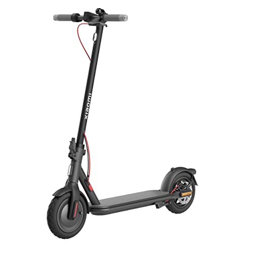 Xiaomi Electric Scooter 4 (DE) Faltbarer E-Scooter aus Luftfahrtaluminium mit Straßenzulassung (bis zu 35km Reichweite & 16% Steigung, Duo-Bremssystem, 10