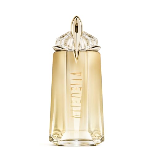 MUGLER Alien Goddess Eau de Parfum, Damen-Parfum, Blumig, amberartig und holzig, Göttlicher Duft, Nachfüllbar, 90 ml
