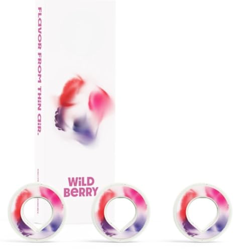 Duft-Pods Original für Air Up Flasche mit erfrischendem Wildberry-Geschmack - 0 Zucker, 0 Kalorien nur natürliches Aroma - 3x Air Up Pods für 15L Wasser mit Geschmack durch Duft