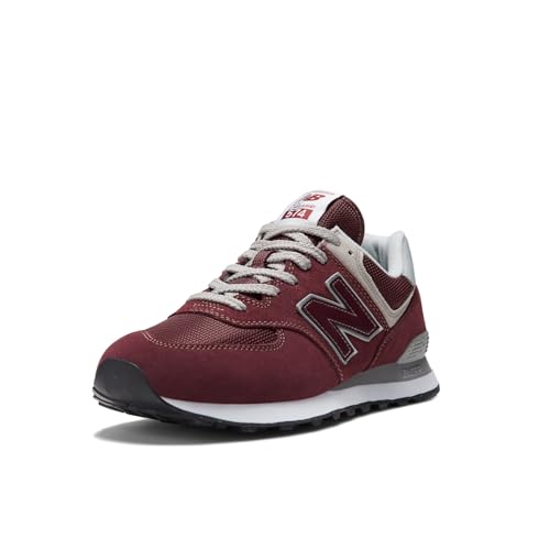 New Balance Herren 574 Sneakers, Burgundy, 46.5 EU