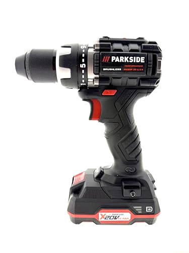 PARKSIDE PERFORMANCE Akku-Bohrschrauber PABSP 20 Li C4, 20V, 60 Nm, 2-Gang, Brushless Motor, inkl. Akku und Ladegerät