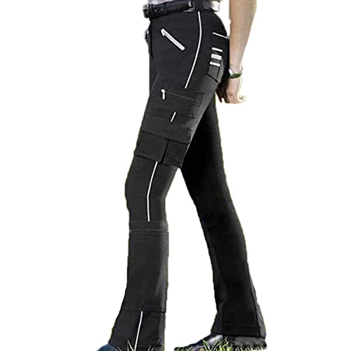 MANYMANY Lady Horse Riding Bogenschießen Hosen Leggings Damen Jodhpurs Strumpfhosen Hosen mit Mehreren Taschen