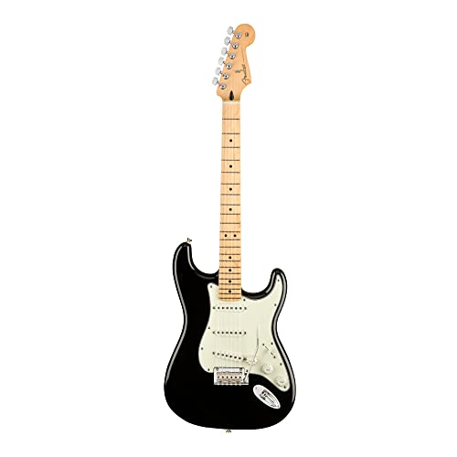 Fender Player Stratocaster E-Gitarre - Ahorn Griffbrett - Schwarz