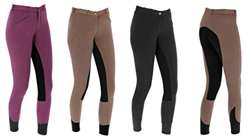 SportS-Reithosen Damen Basic (34, brombeer)