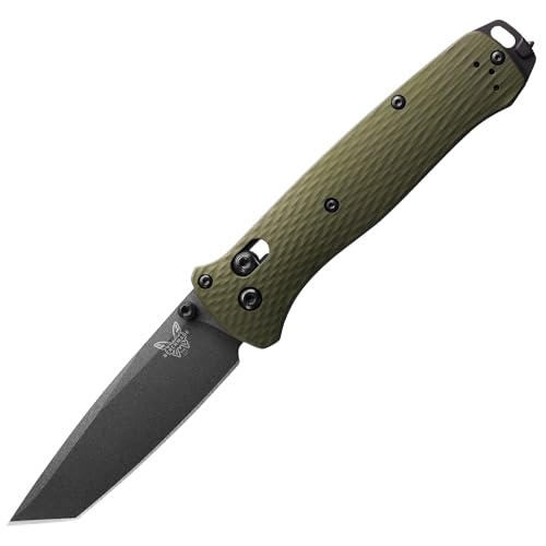 Benchmade - Bailout 537GY EDC Messer mit waldgrünem Griff (537GY-1)