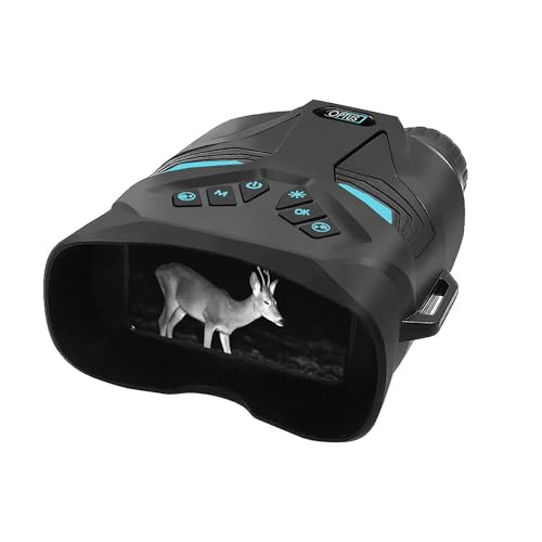 Optus Digitales Infrarot Nachtsichtgerät 4X optisch 8X digital 850nm IR LED 300m Sichtweite FHD Video Jagd Camping