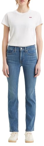 Levi's Damen 314 Shaping Straight Jeans, Lapis Bare, 33W / 32L